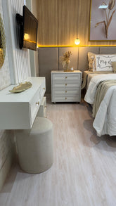 Adesivo para Chão Amadeirado Carvalho Areia