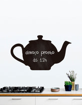 Adesivo de Lousa Formas Bule