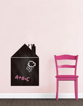 Adesivo de Lousa Formas Casa