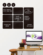 Adesivo de Lousa Formas Lembrete