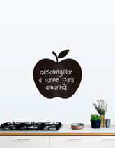 Adesivo de Lousa Formas Maçã