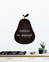 Adesivo de Lousa Formas Pêra