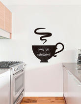 Adesivo de Lousa Formas Xícara de Chá