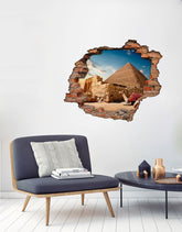 Adesivo Decorativo Buraco 3D Pirâmide