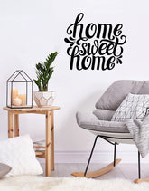Adesivo Lettering Home Sweet Home