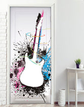 Adesivo para Porta Guitar Pop