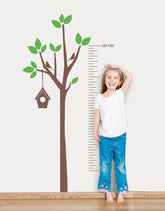 Adesivo Régua Árvore de Crescimento