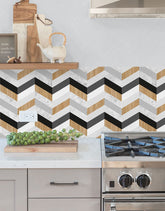 Papel de Parede Adesivo Gold