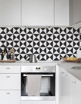 Papel de Parede Adesivo Miami Black and White