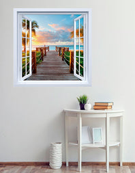 Adesivo de Janela Caminhos para o Mar