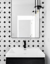 Papel de Parede Adesivo Azulejo Ladrilho Mármore