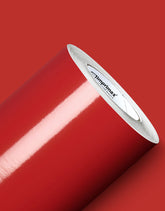 Adesivo de Envelopamento Vermelho Vivo Brilho