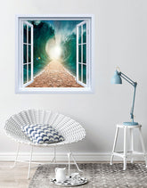 Adesivo de Janela Mar Aberto