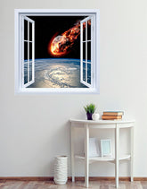 Adesivo de Janela Meteoro