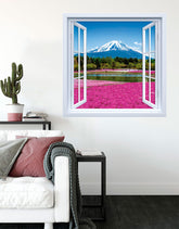 Adesivo de Janela Monte Fuji