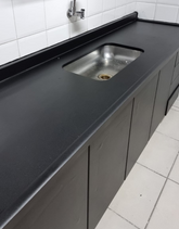 Adesivo para Pia Preto Fosco