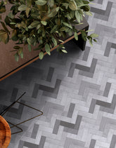 Adesivo para Piso Tacos de Cimento Queimado