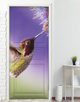 Adesivo para Porta Beija-Flor