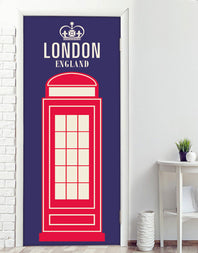 Adesivo para Porta Cabine de Telefone London