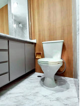 Adesivo para Chão Mármore Calacata Perolizado