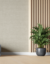 Papel de Parede Texturizado Linho Palha