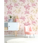 Papel de Parede Adesivo Flores do Amanhecer