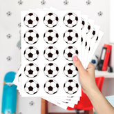 Cartela Adesiva Bolas de Futebol