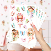 Cartela Adesiva Fadas Encantadas