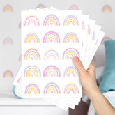 Cartela Adesiva Arco-Íris Candy