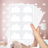 Cartela Adesiva Nuvenzinhas