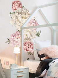 Adesivo Decorativo Kit Flores Peônias