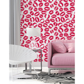 Papel de Parede Adesivo Batom Vermelho