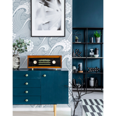 Papel de Parede Adesivo Grandes Ondas