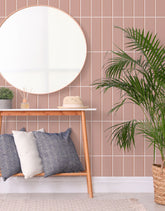 Papel de Parede Adesivo Brick Vertical Blossom