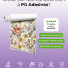 Papel de Parede Autocolante Floral Vintage