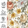 Papel de Parede Autocolante Floral Vintage