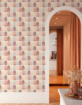 Papel de Parede Adesivo Boho Chic Arco Íris