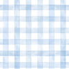 Papel de Parede Adesivo Xadrez Vichy Aquarela Azul Bebê