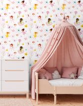 Papel de Parede Adesivo Fadinhas