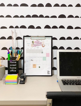 Papel de Parede Adesivo Escandinavo Preto