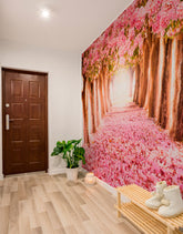 Painel de Parede Adesivo Caminhos das Flores