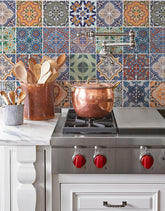 Papel de Parede Adesivo Azulejo Portugal