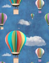 Papel de Parede Adesivo Balões Coloridos