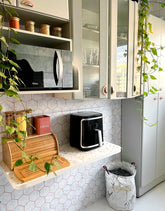 Papel de Parede Adesivo Colméia Rose