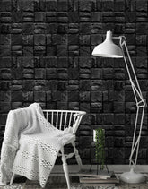 Papel de Parede Adesivo Lajotinha Pretas