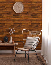 Papel de Parede Adesivo Madeira Tacos Polidos