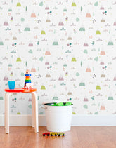 Papel de Parede Adesivo Montanhas