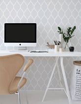 Papel de Parede Adesivo Pristine Cinza