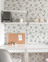 Papel de Parede Adesivo Raminhos