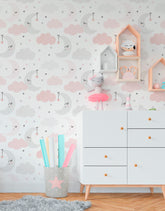 Papel de Parede Céu Estrelado Menina